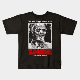 Zombi 2 Lucio Fulci Kids T-Shirt